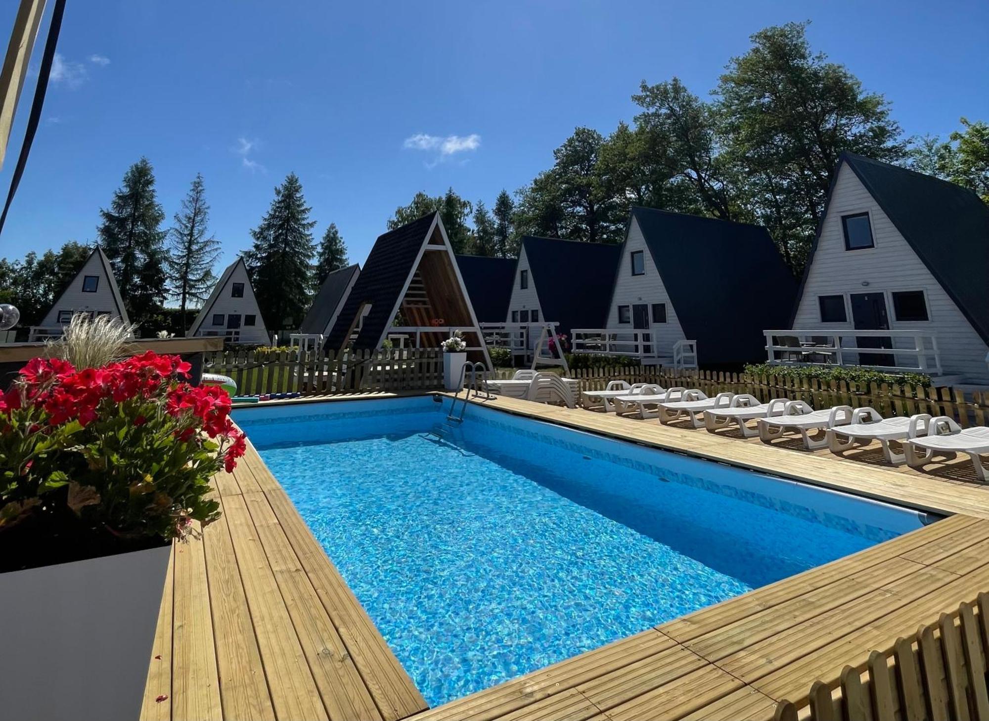 Villa Soul Camp Nowecin à Łeba Extérieur photo